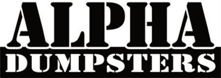 Logo for Alpha Dumpsters